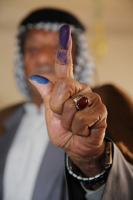 People in the Kurdistan Region and Iraq vote in the parliamentary elections across the country. (Photo: AFP)
